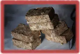 Black soap bars