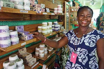 Global Mamas Fair Trade Shop Osu Accra Ghana