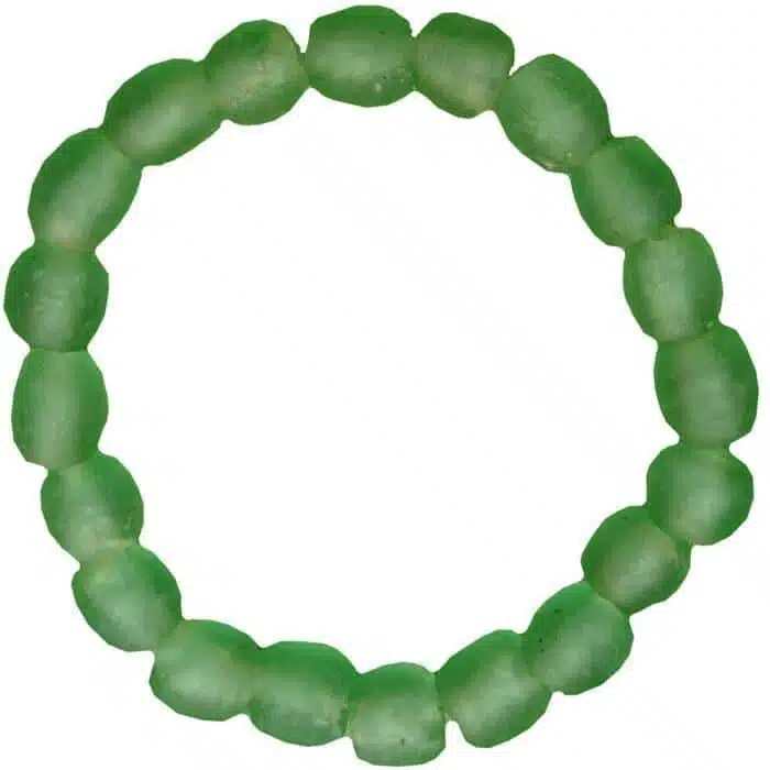Glass Pearls: Bracelet - Moss