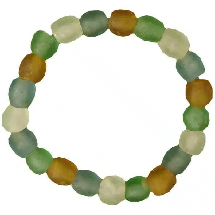 Glass Pearls: Bracelet - Rainbow