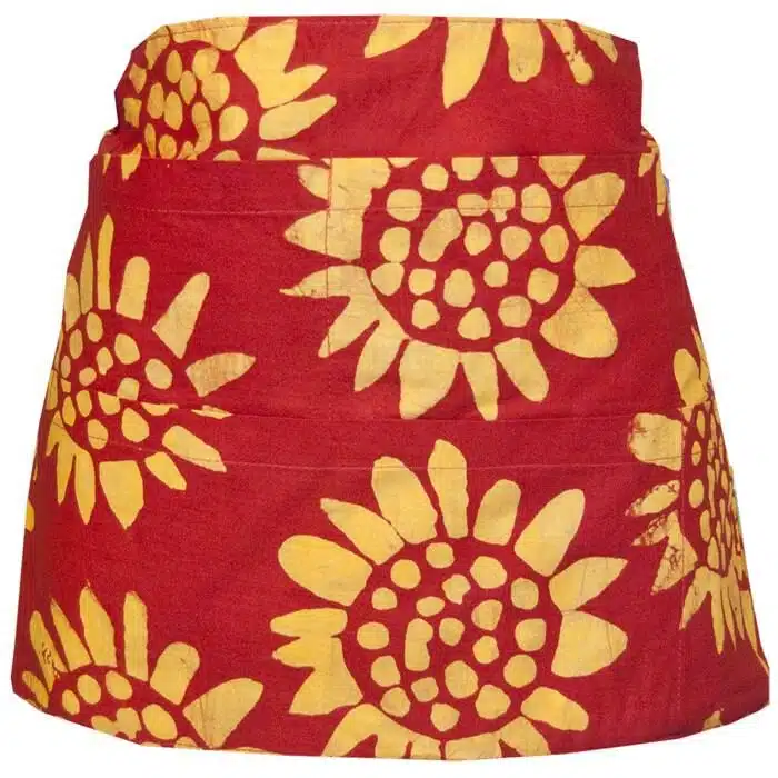 Apron Gardening: Sunflower - Red-Organic