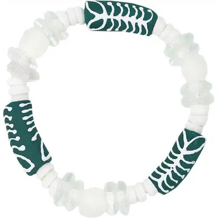 Adinkra-Endurance: Bracelet - Teal