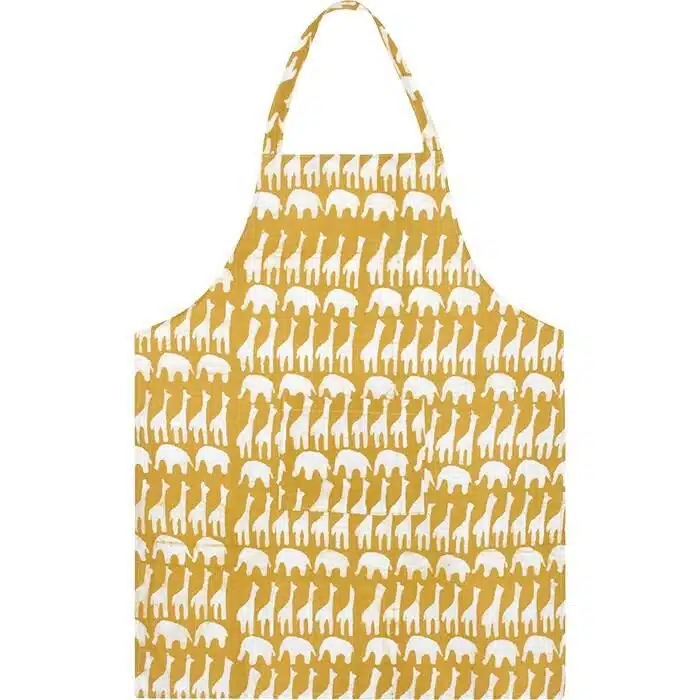 Apron Reversible: Sahara - Mustard-Organic