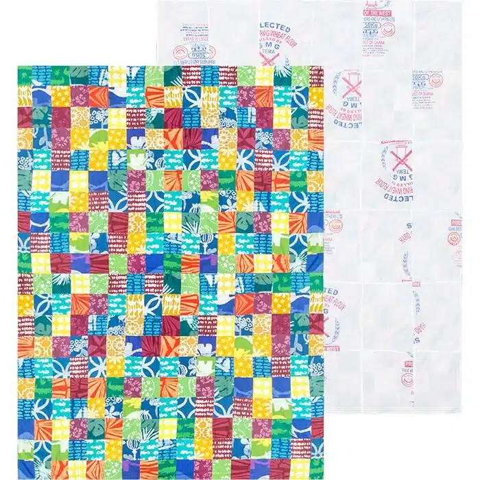 Bedspread: Patchwork - Rainbow-Organic