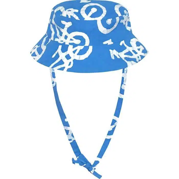 Sun Hat Babies: Bikes - Blue-Organic