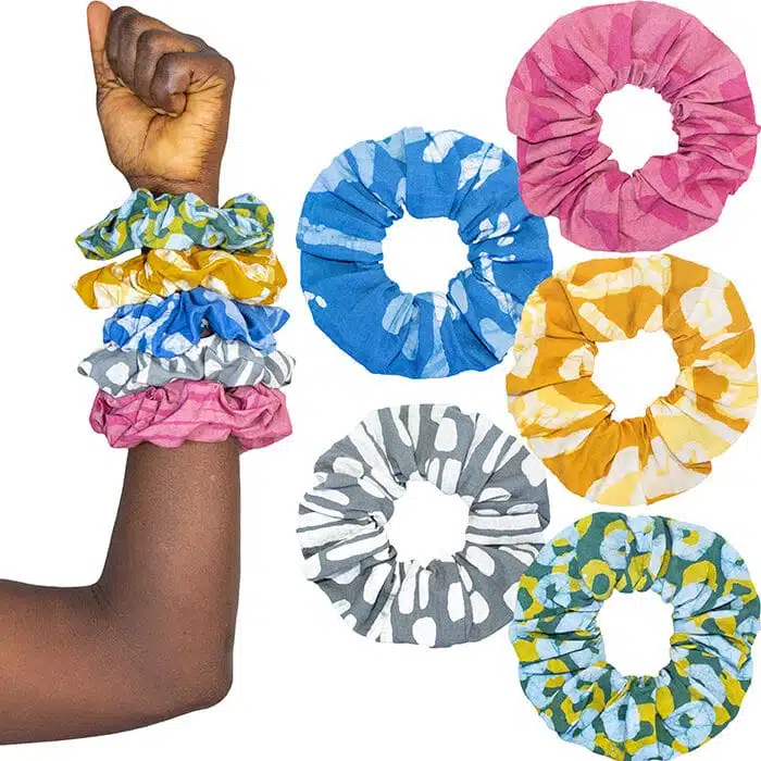 Scrunchie: Batik - Assorted-Organic