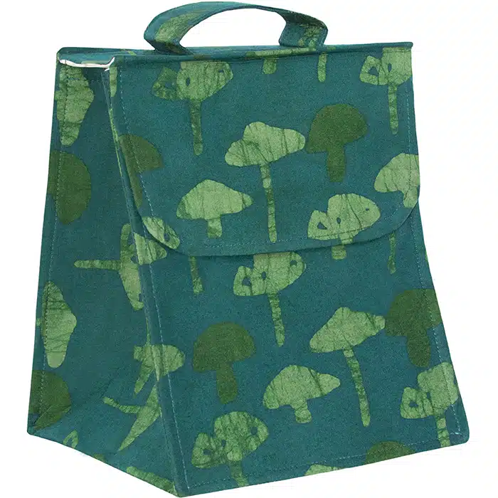 Lunch Bag: Mushrooms - Green-Organic