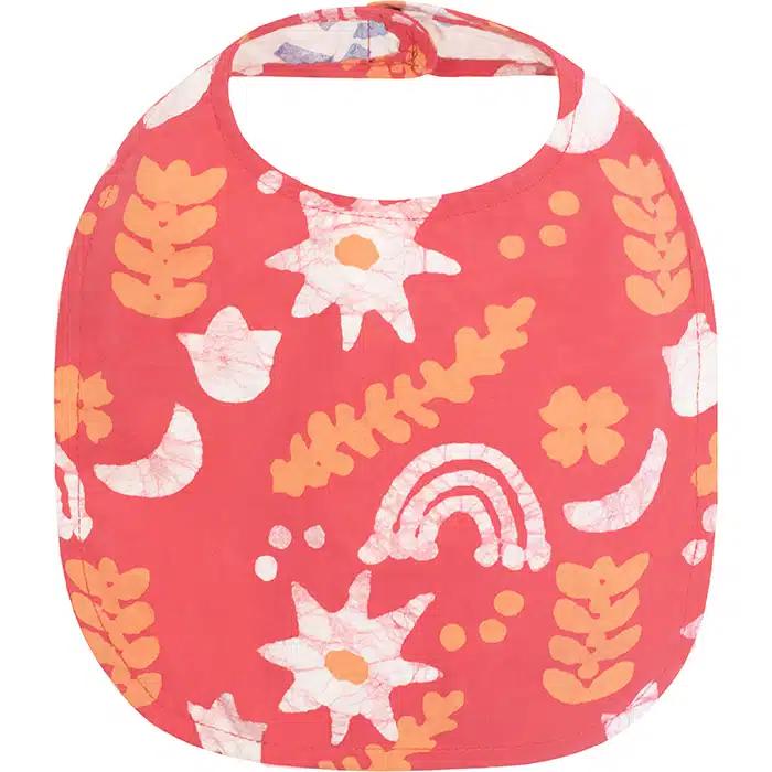 Bib: Sun & Moon - Papaya-Organic