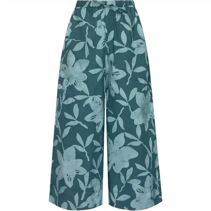 Trousers-Crop: Blossom - Shadow-Organic