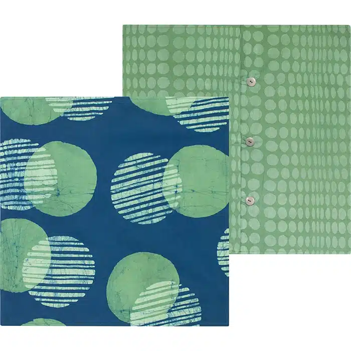 Pillow Covers-Set of 2: Eclipse - Green-Organic