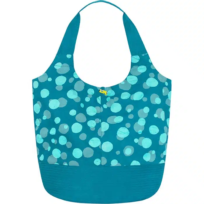 Bucket Bag: Toffee - Teal-Organic