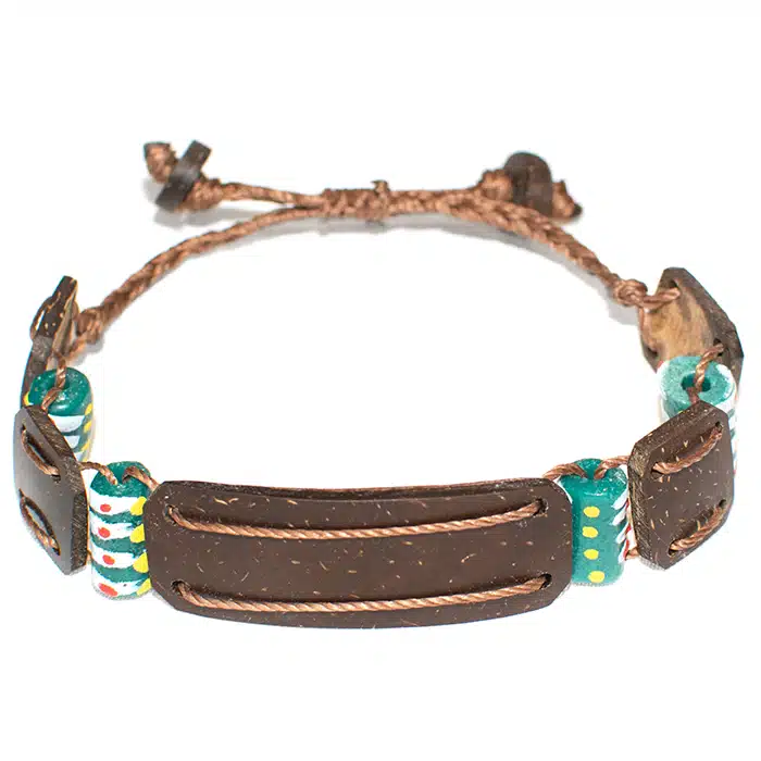 Coconut Journey: Bracelet - Teal