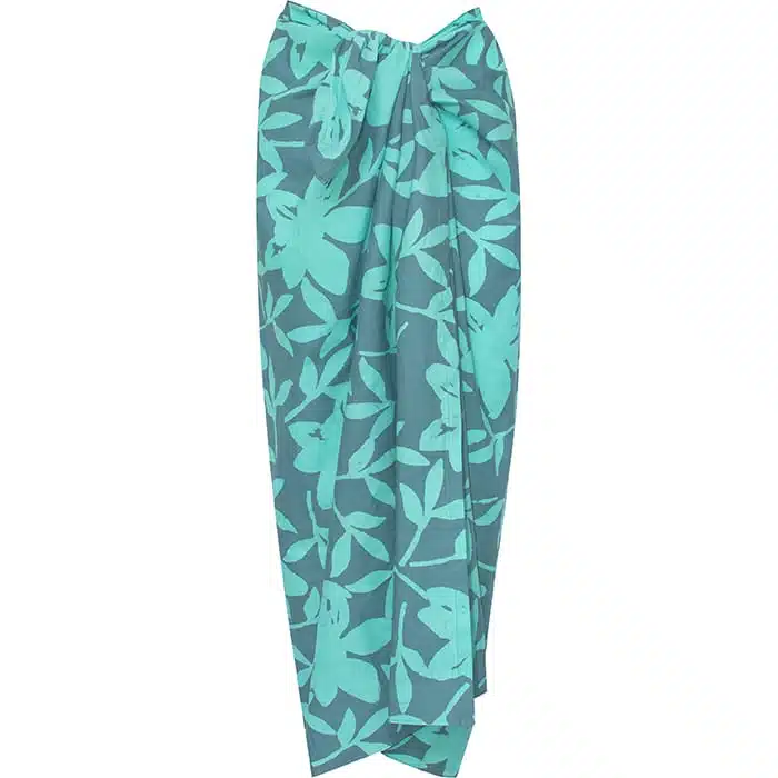 Sarong: Blossom - Sea Glass-Organic