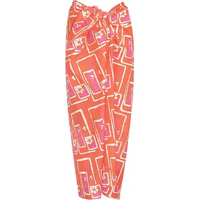 Sarong: Mocktails - Orange-Organic