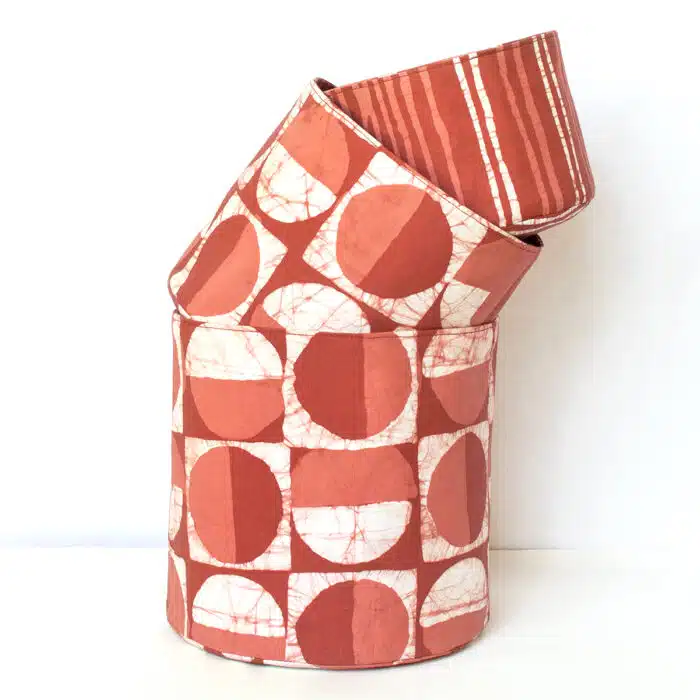 Stackable Bins: Mod Circles - Rust-Organic